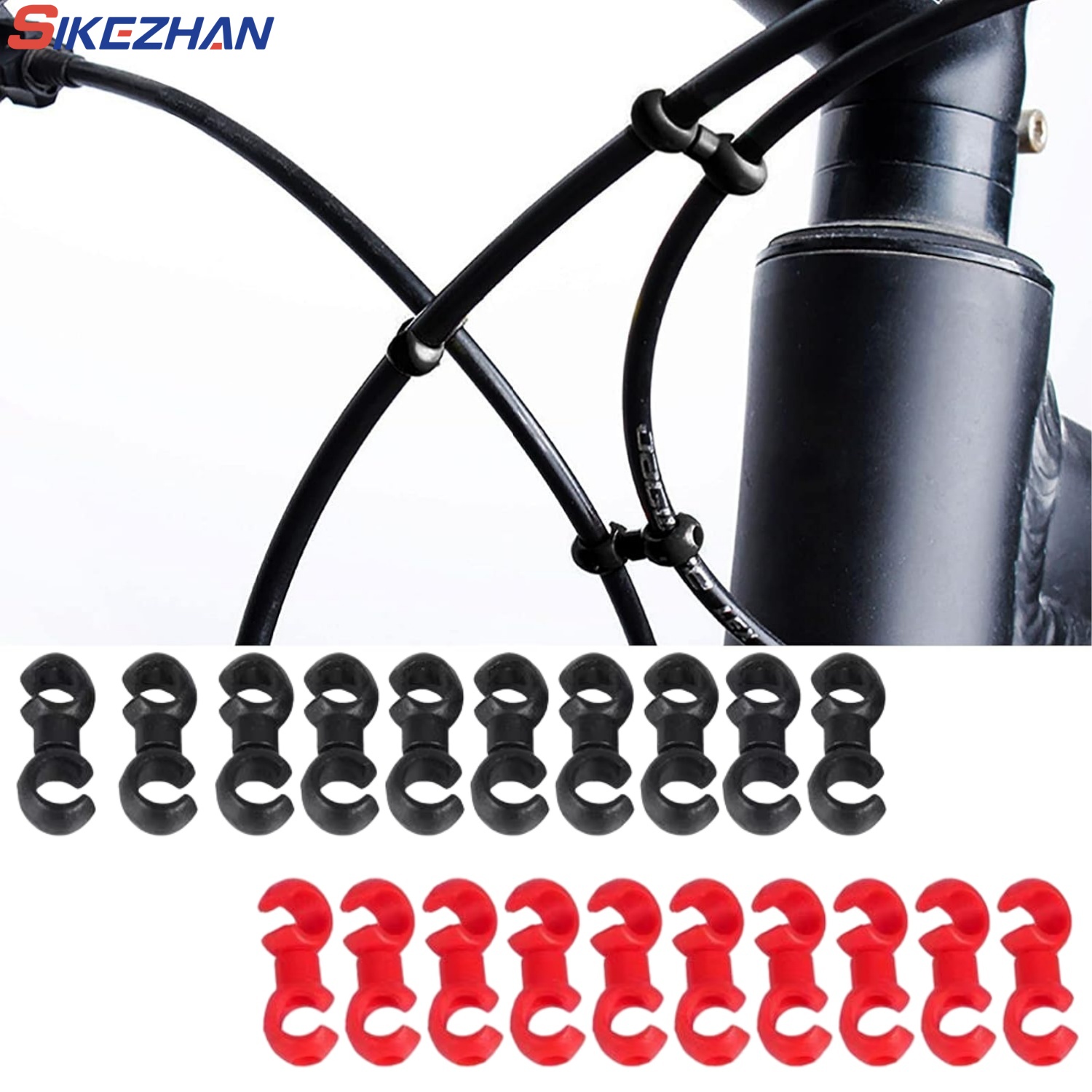 10pcs/set Bike Cross Line Clip - огляд і ціна Cycling Gear Brands